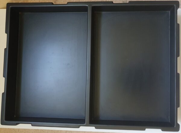 ECP 1050NC 2C 2 Compartment Storage / Transit Tray