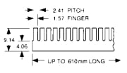 ECP 699 Beryllium Copper Strip Twisted Contacts