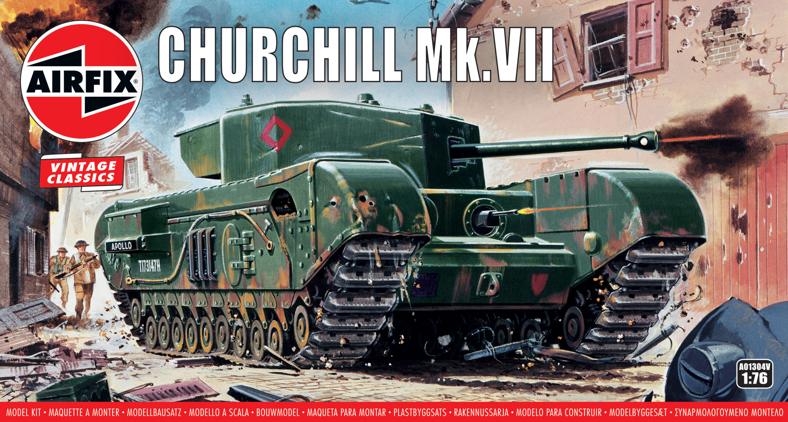 Airfix A01304V Churchill Mk.VII