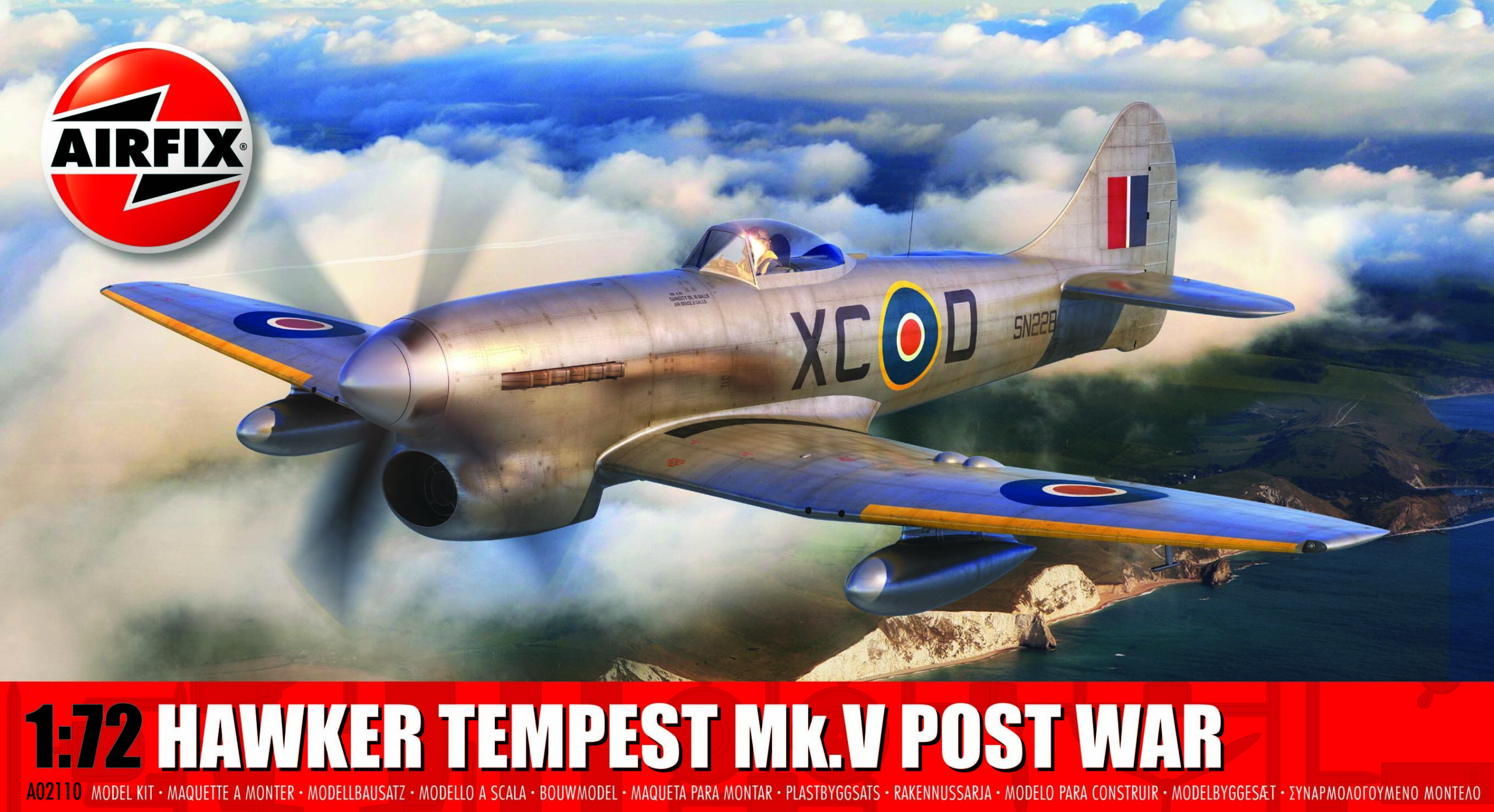 Airfix A02110 Hawker Tempest Mk.V Post War