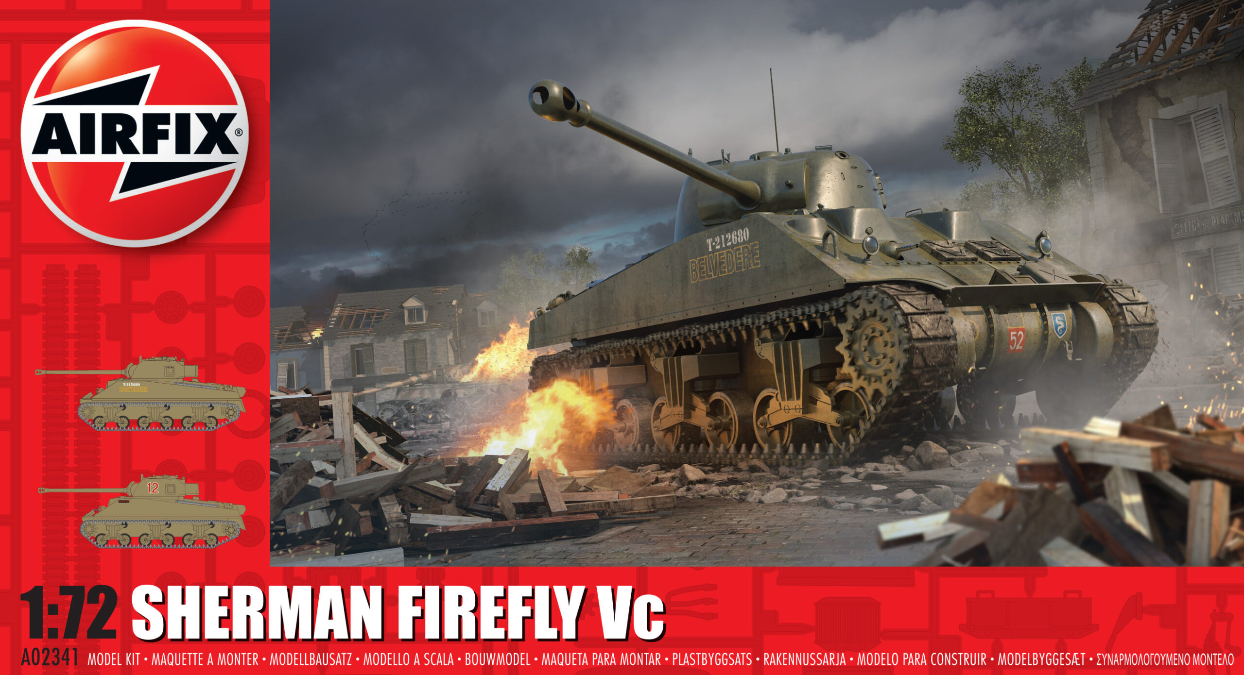 Airfix A02341 Sherman Firefly
