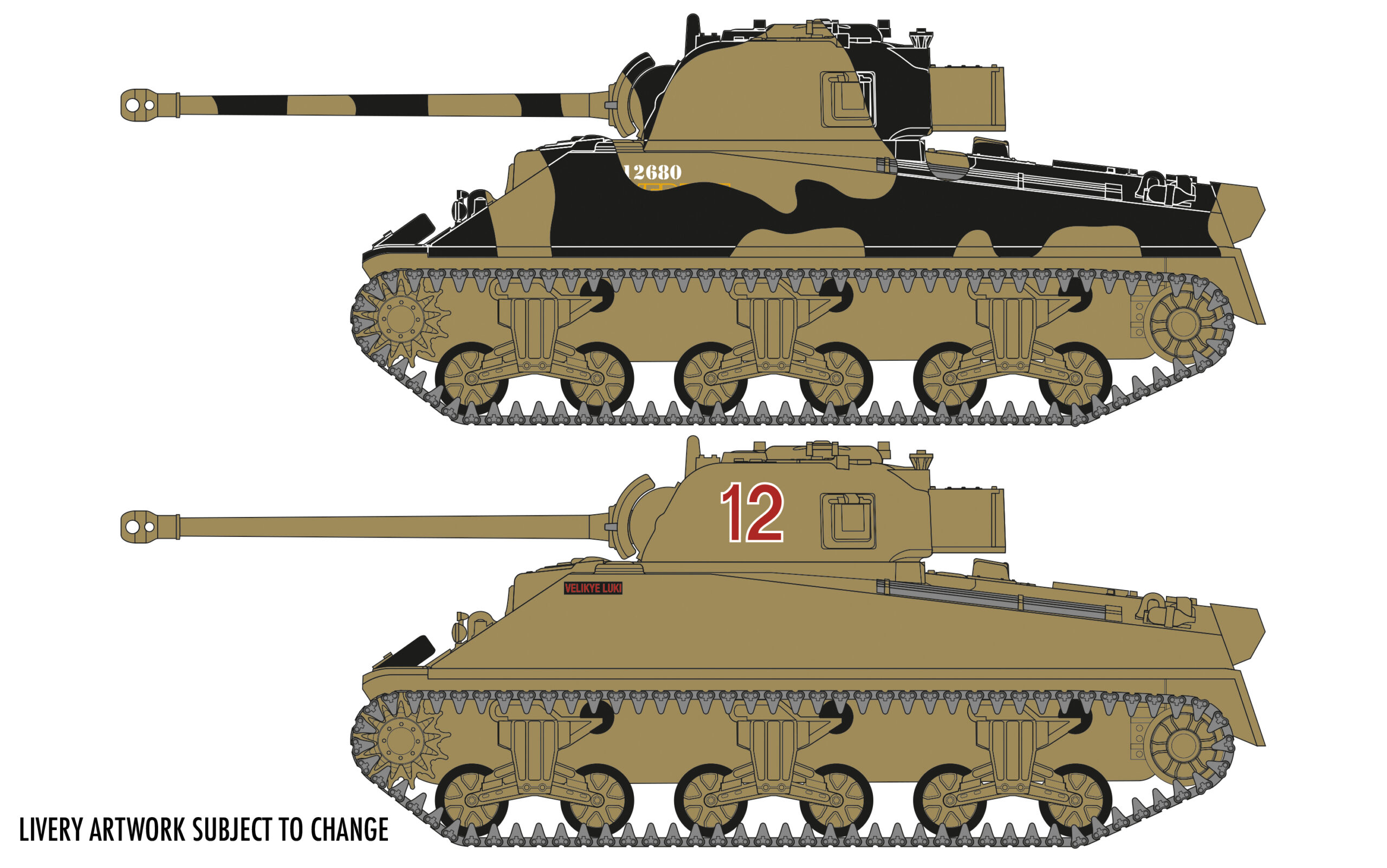 Airfix A02341 Sherman Firefly - Image 8