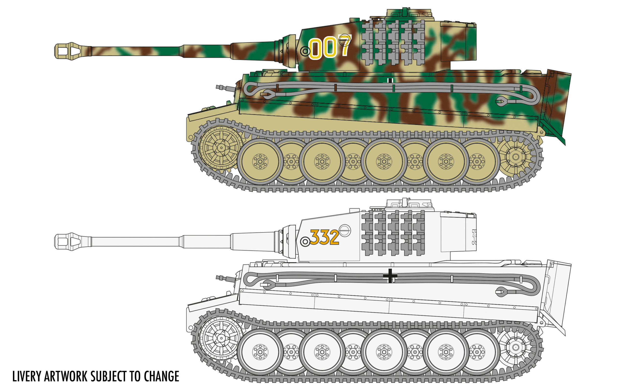 Airfix A02342 Tiger 1 - Image 8