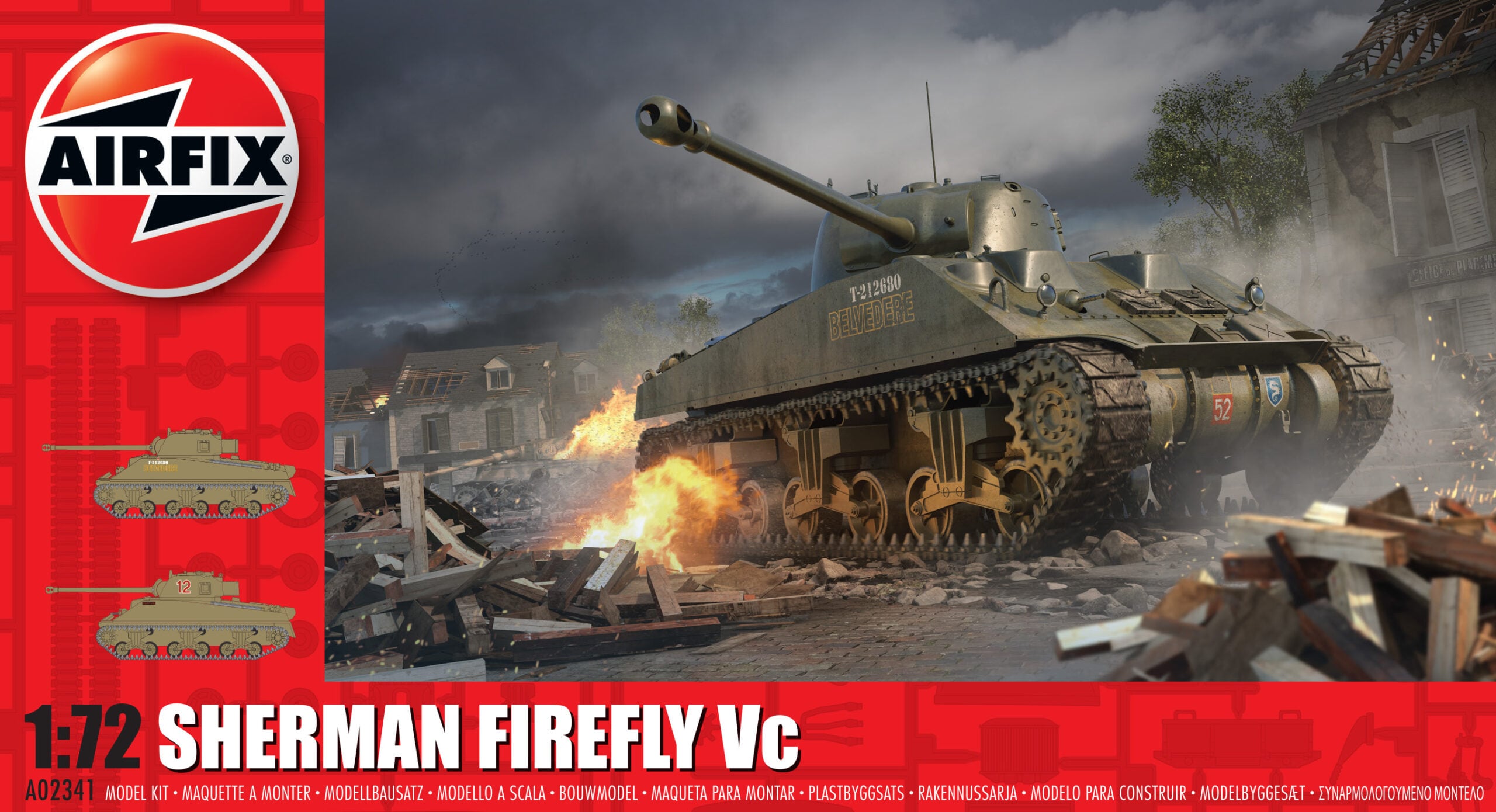 Airfix A02341 Sherman Firefly