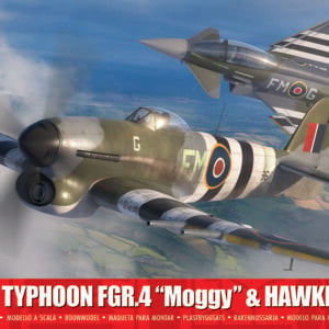 Airfix A40001 Eurofighter Typhoon FGR.4 + Hawker Typhoon Mk.Ib