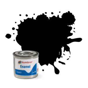 Humbrol AA0360 14ml Black 33 Matt