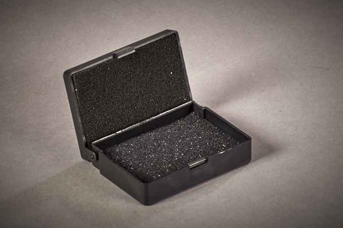 ECP 1008 74x52x20mm Conductive PP Box with Foam Pack of 10
