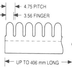ECP 667A or B or C Cylindrical Radius