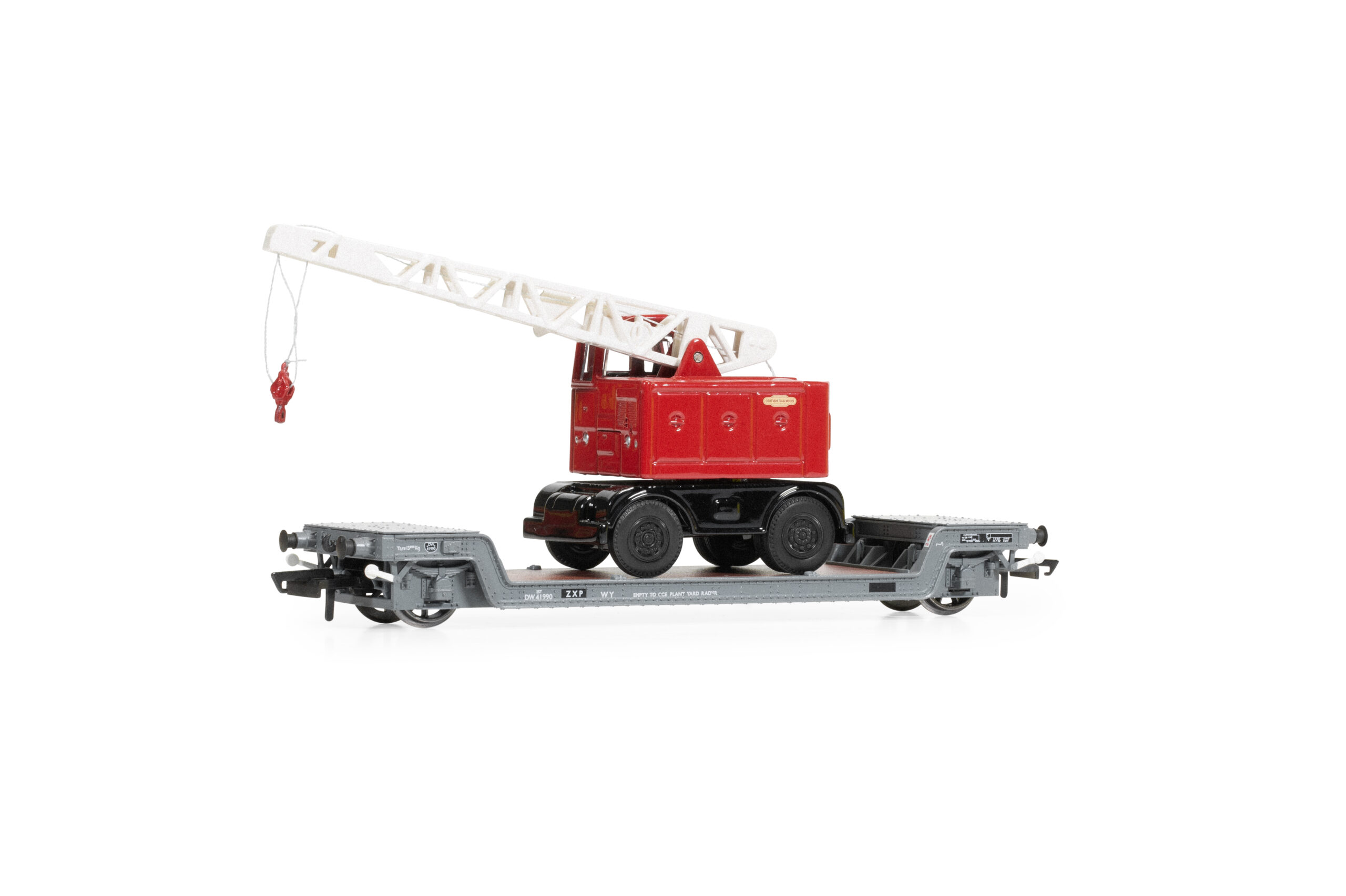 Hornby R60238 BR Loriot Y Machinery Truck  with British Railways Coles  Crane – Era 4