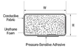 410-0050-0010SFG Fabric Over Foam Gasket - Image 2