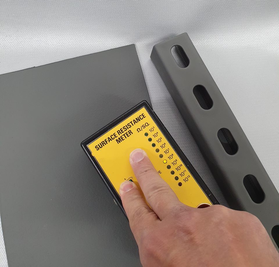 ECP 527 STATIC DISSIPATIVE COLOURED TWO PACK POLYURETHANE COATING.