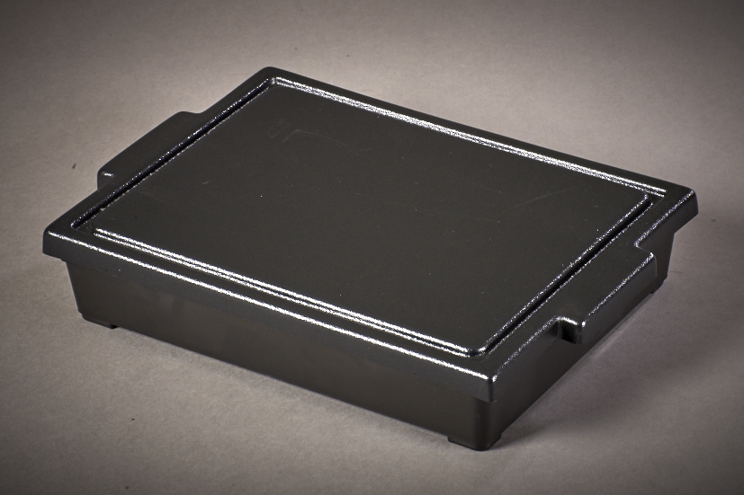 ECP 1111/Lid Conductive Tray 250x240x55mm with Lid
