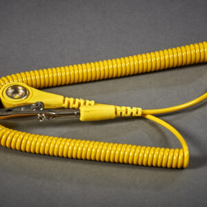ECP 1412 Coily Cord 10mm Stud to Croc Clip